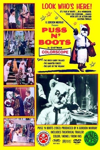 Movie poster for Puss n' Boots