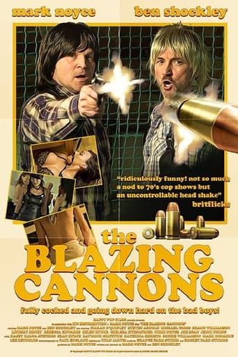 Movie poster for The Blazing Cannons