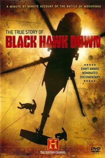 Movie poster for The True Story of Black Hawk Down