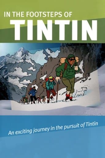 Movie poster for In the Footsteps of Tintin