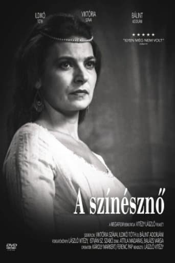 Movie poster for A színésznő