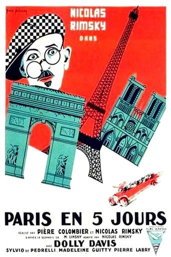 Movie poster for Paris in Five Days