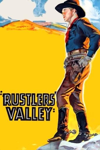 Movie poster for Rustlers' Valley