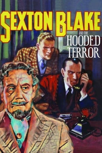 Movie poster for Sexton Blake and the Hooded Terror