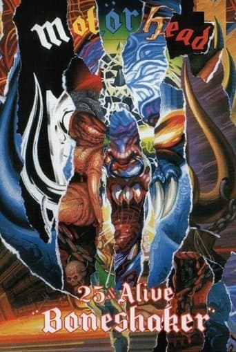 Movie poster for Motörhead: 25 & Alive Boneshaker