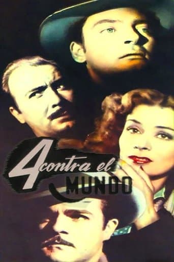 Movie poster for Cuatro contra el mundo