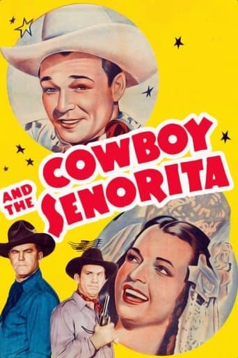 Movie poster for Cowboy and the Senorita