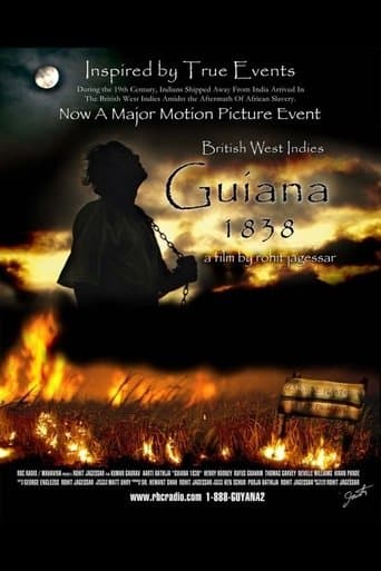 Movie poster for Guiana 1838