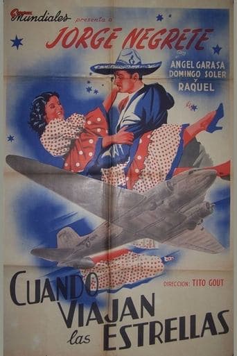 Movie poster for Cuando viajan las estrellas