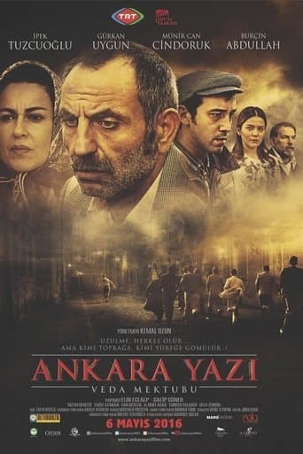 Movie poster for Ankara Yazı: Veda Mektubu