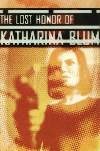 Movie poster for The Lost Honor of Katharina Blum