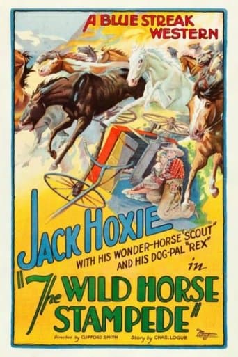 Movie poster for The Wild Horse Stampede