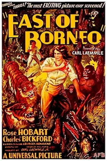 Movie poster for East of Borneo