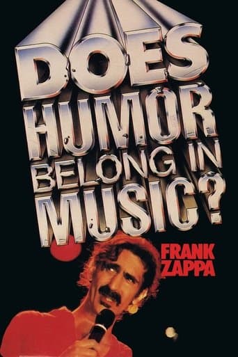 Movie poster for Frank Zappa: Does Humor Belong in Music?
