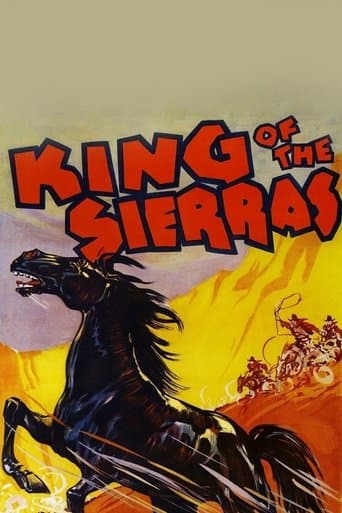 Movie poster for King of the Sierras