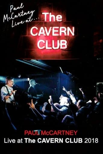 Movie poster for Paul McCartney Live at the Cavern Club
