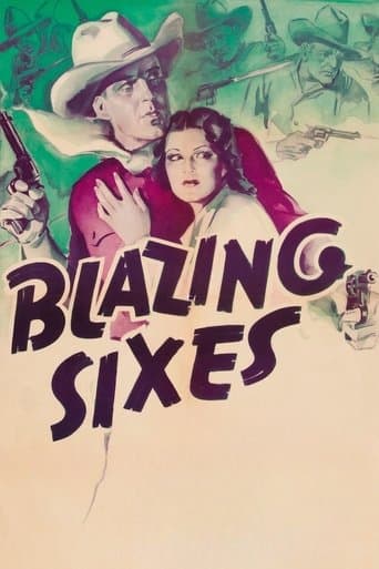 Movie poster for Blazing Sixes