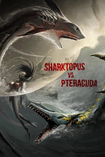 Movie poster for Sharktopus vs. Pteracuda