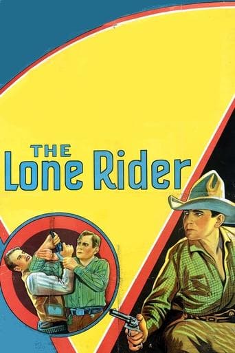 Movie poster for The Lone Rider