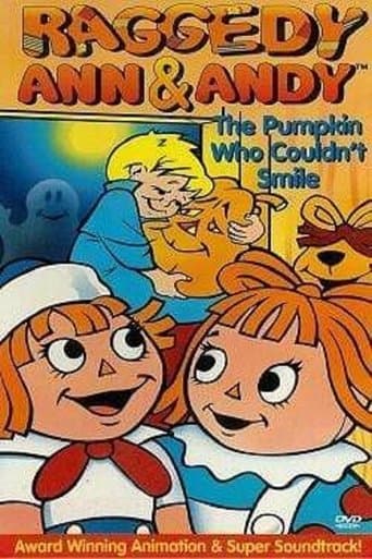 Movie poster for Raggedy Ann and Raggedy Andy in the Pumpkin Who Couldn't Smile
