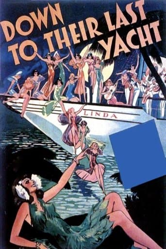 Movie poster for Down to Their Last Yacht