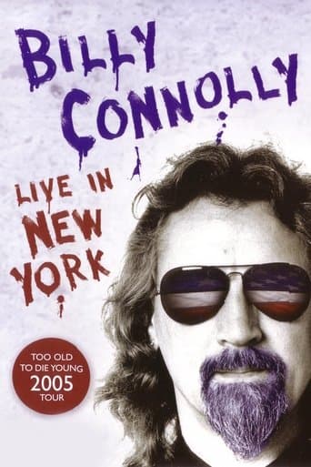 Movie poster for Billy Connolly: Live in New York