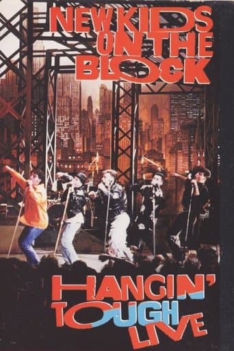 Movie poster for New Kids On The Block: Hangin' Tough Live