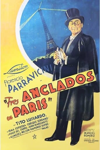 Movie poster for Three Argentines in Paris
