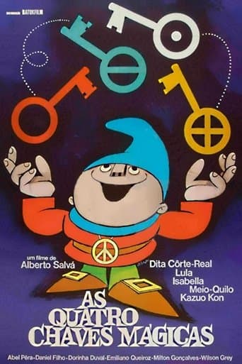 Movie poster for As Quatro Chaves Mágicas