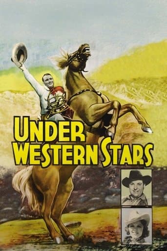 Movie poster for Under Western Stars