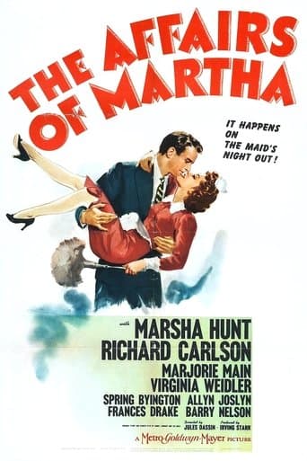 Movie poster for The Affairs of Martha