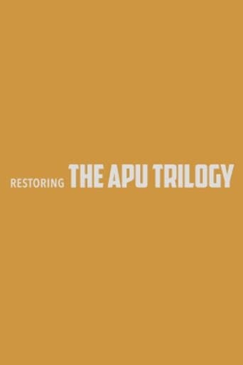 Movie poster for Restoring the Apu Trilogy