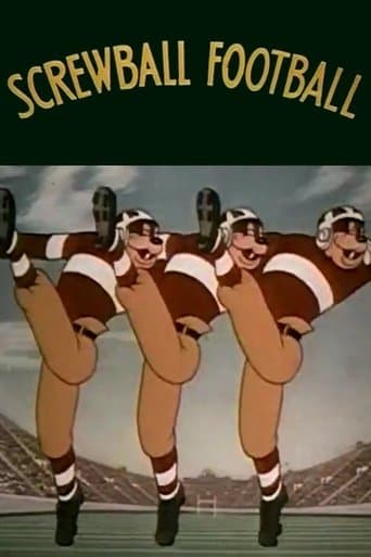 Movie poster for Screwball Football