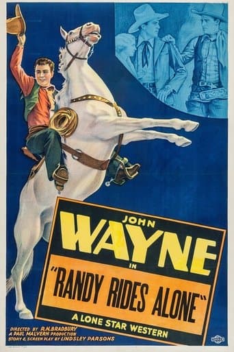 Movie poster for Randy Rides Alone