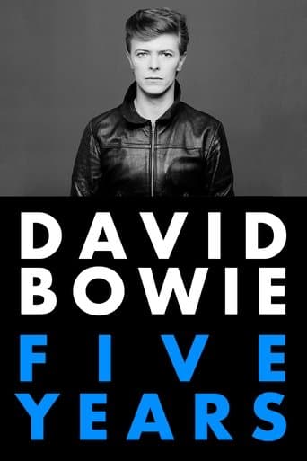 Movie poster for David Bowie: Five Years