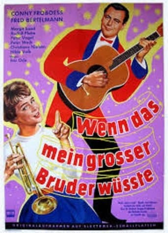 Movie poster for Wenn das mein großer Bruder wüßte
