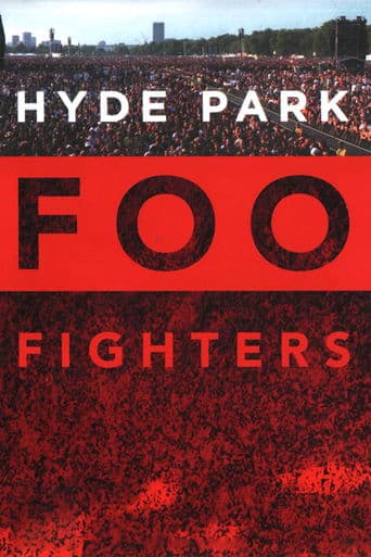 Movie poster for Foo Fighters: Hyde Park