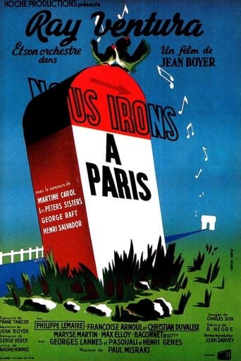Movie poster for We Will All Go to Paris