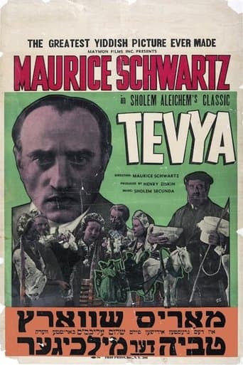 Movie poster for Tevye