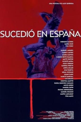 Movie poster for Sucedió en España