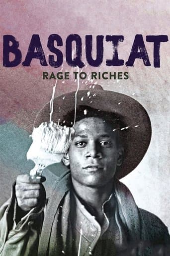 Movie poster for Basquiat: Rage to Riches