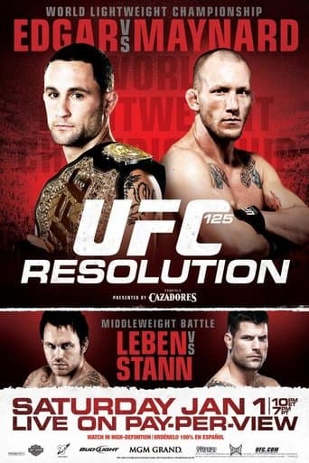 Movie poster for UFC 125: Resolution