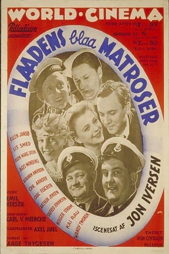Movie poster for Flaadens blaa matroser