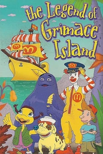 Movie poster for The Wacky Adventures of Ronald McDonald: The Legend of Grimace Island