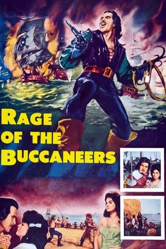 Movie poster for Rage of the Buccaneers