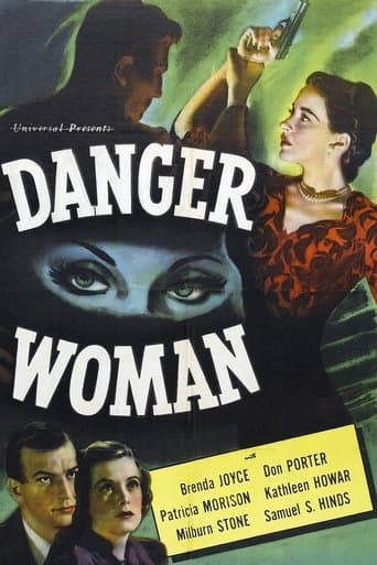 Movie poster for Danger Woman