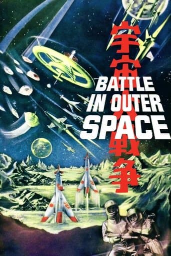 Movie poster for Battle in Outer Space