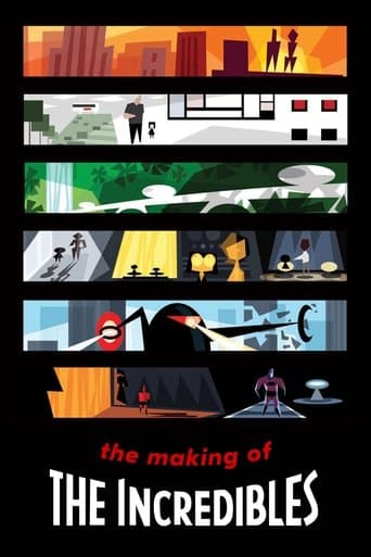 Movie poster for The Making of 'The Incredibles'
