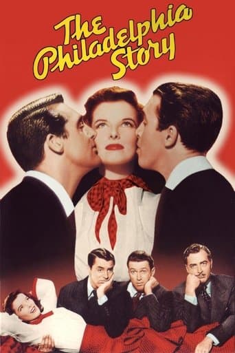 Movie poster for The Philadelphia Story
