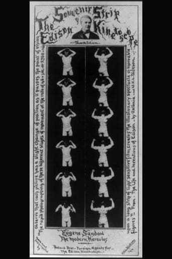 Movie poster for Souvenir Strip of the Edison Kinetoscope